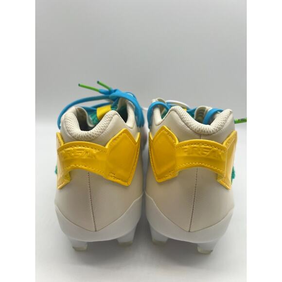 adidas Athletic Cleats in Cream, Green, Blue & Pink main image 12